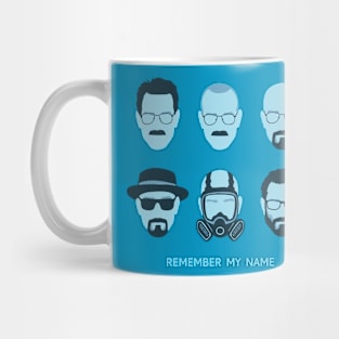 ALL HAIL HEISENBERG (blue) Mug